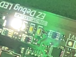 computer diagnostic lights stopping on a failed cpu